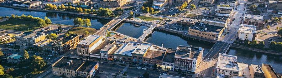 Janesville Parking Map